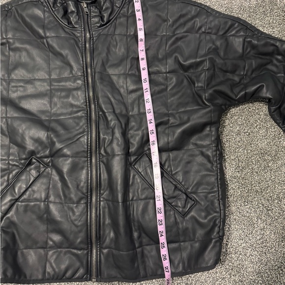 Free People Vegan Leather Jacket - Picture 6 of 7